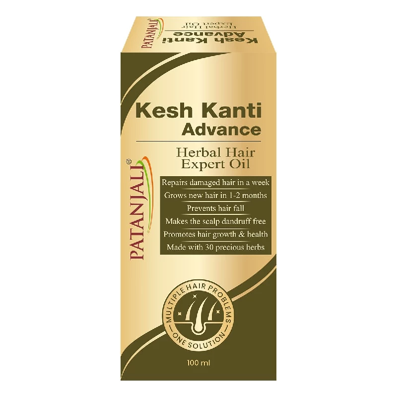 Patanjali Kesh Kanti Advance Herbal Hair Expert Oil, 100 ml-1.webp